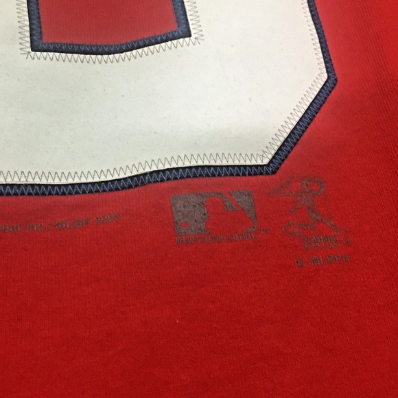 St Louis Cardinals Albert Pujols Shirt #5 Men's T Shirt Sz XL Red Lee Sport 2007 - Picture 7 of 7